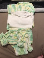 Vintage Crochet Baby Outfit 