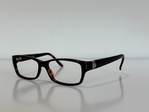 Gucci GG 3573 TVD Square Dk Havana Brown Eyeglasses Frame & Case 52-15 READ GUCCI GG3573 TVD 54mm Brown Havana Eyeglasses Frames Only  main image 4