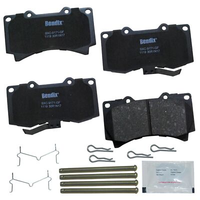 Disc Brake Pad Set-Priority One Ceramic BPR Bendix CFC1119