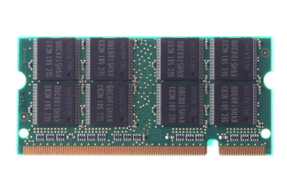 Samsung 1GB 1G 2Rx8 PC2700S 200Pin Laptop RAM Memory SODIMM 333MHz Unbuffered - Image 2 of 4