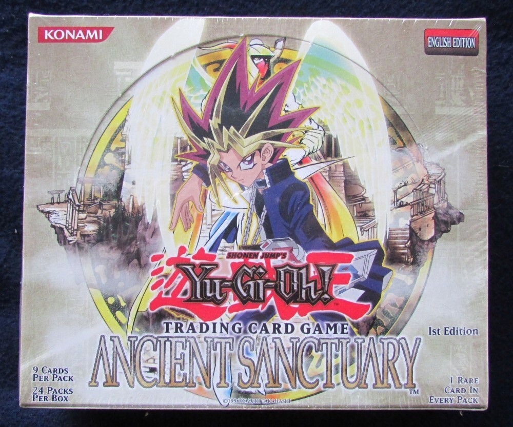 yugioh ancient sanctuary booster box Yu-Gi-Oh! 1st Edition - Legacy Comics and Cards Whenever there is darkness Decided to check what I