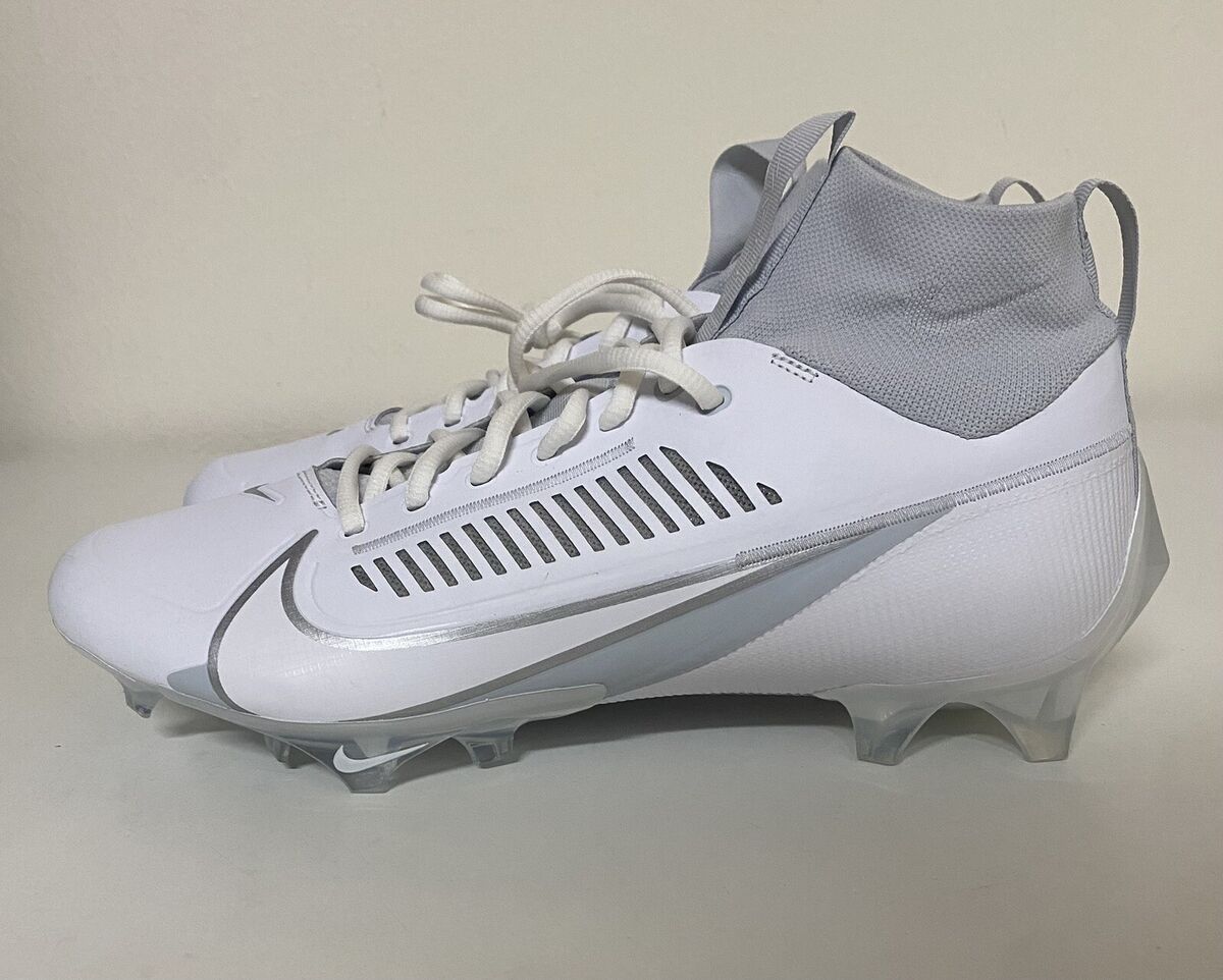 Nike Vapor Edge Pro 360 2 Mens Sz 11.5 White Silver Football Nike Vapor Edge Pro 360 2 Mens Sz 11.5 White Silver Football