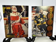 Sig. RC Tetrad Auto Dan Cloutier /7750 & Classic 5 Sport Auto Marc Chouinard