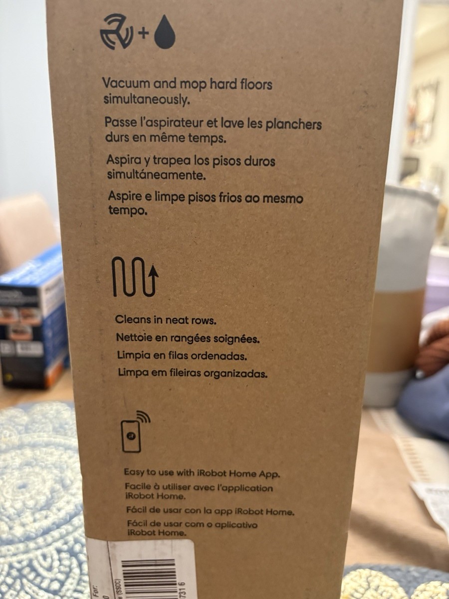 使用25時間 Roomba Combo Essential 個装箱セット Roomba Combo® Essential Robot