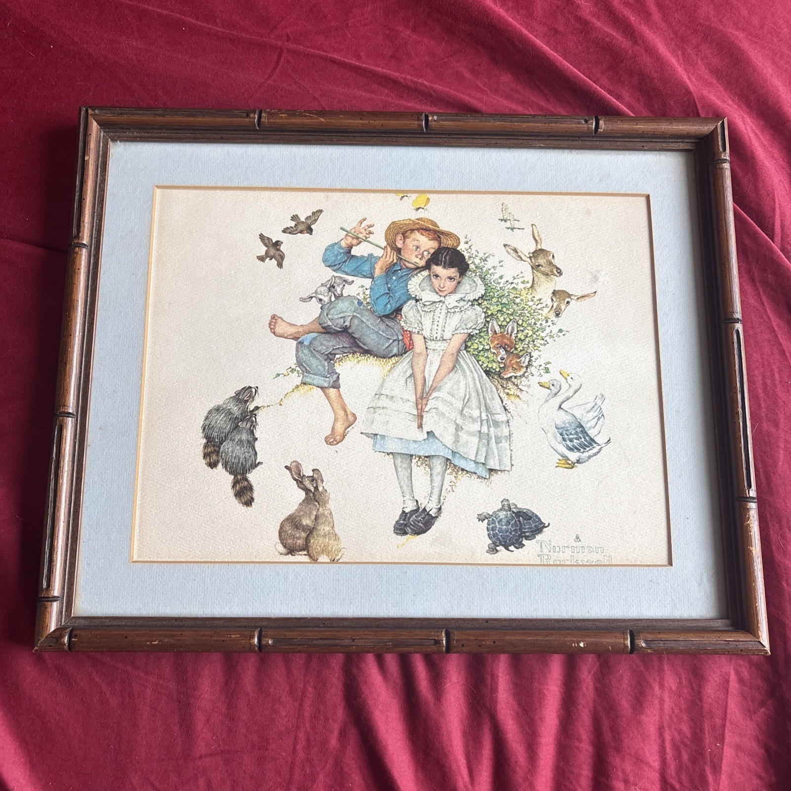 NORMAN ROCKWELL - Four Ages of Love 