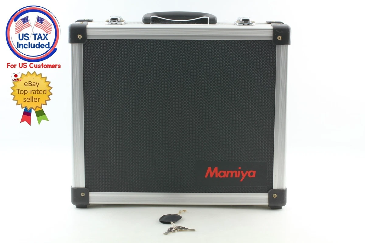 Rare étui rigide cuir d'origine Mamiya EXC +5 Strap RB67 RZ67 M645