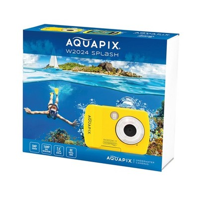 Easypix W2024''Splash'' Digitalkamera 16 Megapixel Unterwasserkamera Gelb