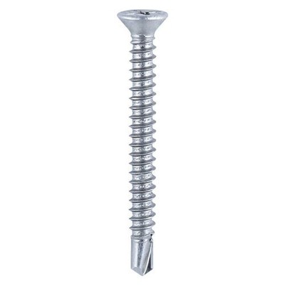 Timco - Window Fabrication Screws - PH - Self-Tapping Zinc (Size 3.9x45-500 Pcs)