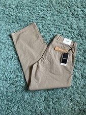 Jack & Jones Beige Chino Trousers W33 L32 Wide Fit BNWT Men's