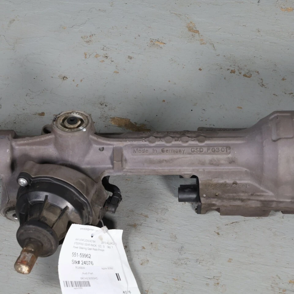 2013-2016 Audi A4 S4 A5 S5 Power Steering Gear Rack Pinion OEM Used Foto 4 de 4