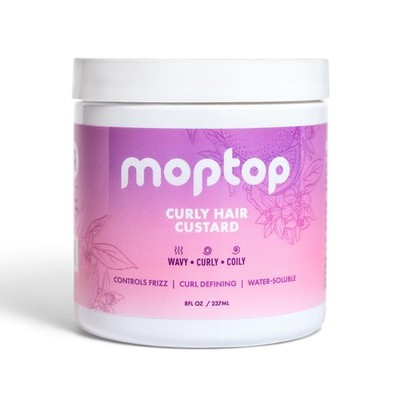 Curly Hair Gel Custard - Styling Gel for Moisturizing and Defining Soft Curls...