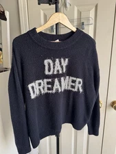 H&M Day Dreamer Sweater Size L Women's Long Sleeve Crew Neck