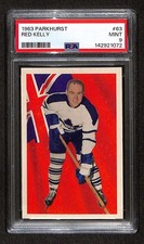 1963 Parkhurst #63 Red Kelly HOF  PSA 9 MINT C104514