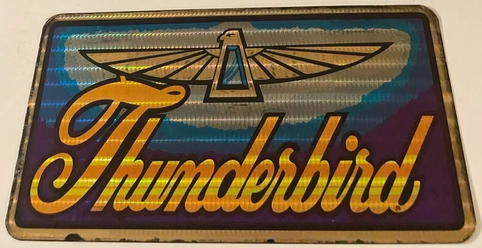 Thunderbird License Plate for sale | eBay