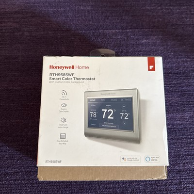 Honeywell RTH9585WF Smart Color Thermostat Factory - New open box