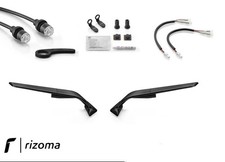 Rizoma Stealth Spiegel & Blinker Winglet schw...