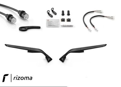 Rizoma Stealth Spiegel & Blinker Winglet schwarz Ducati 1299 Panigale S 2016