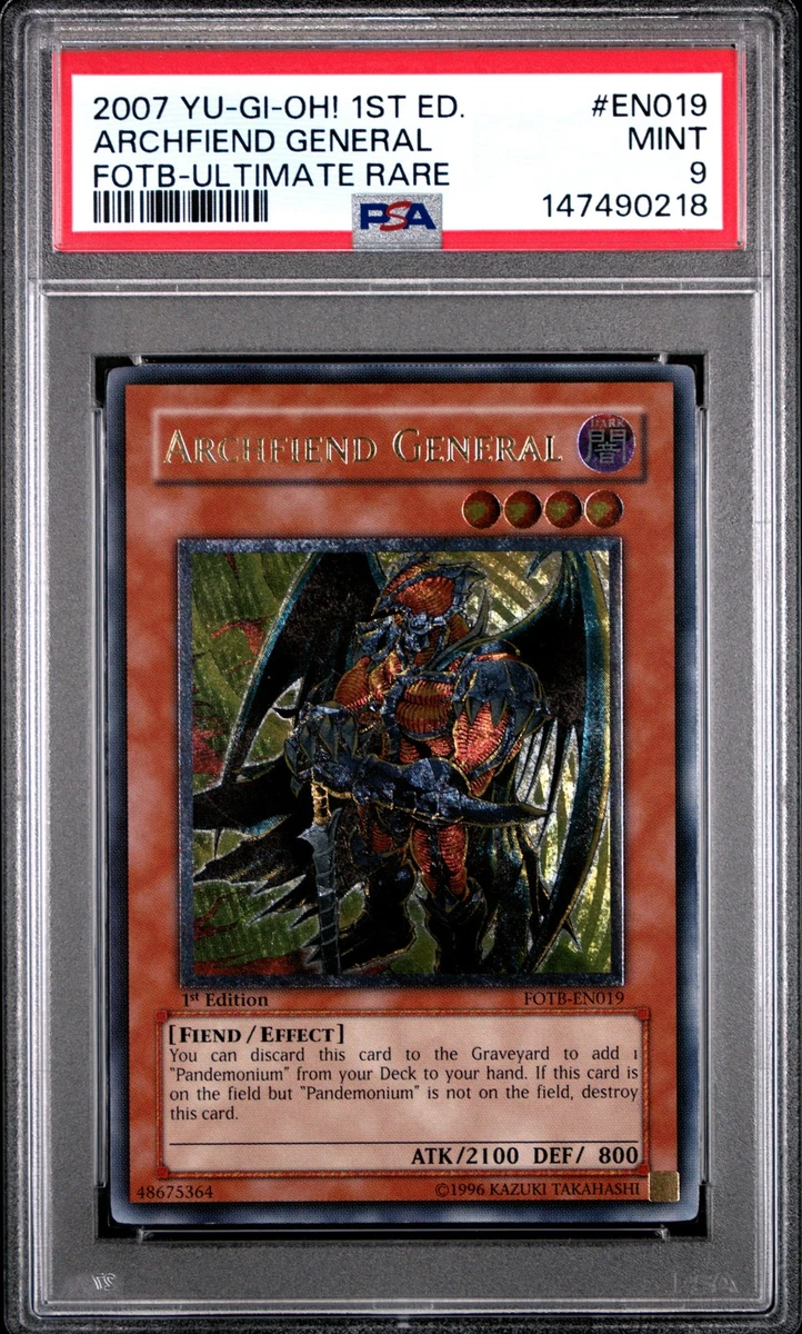 Yu-Gi-Oh! TCG Force of the Breaker Rare Individual Collectible