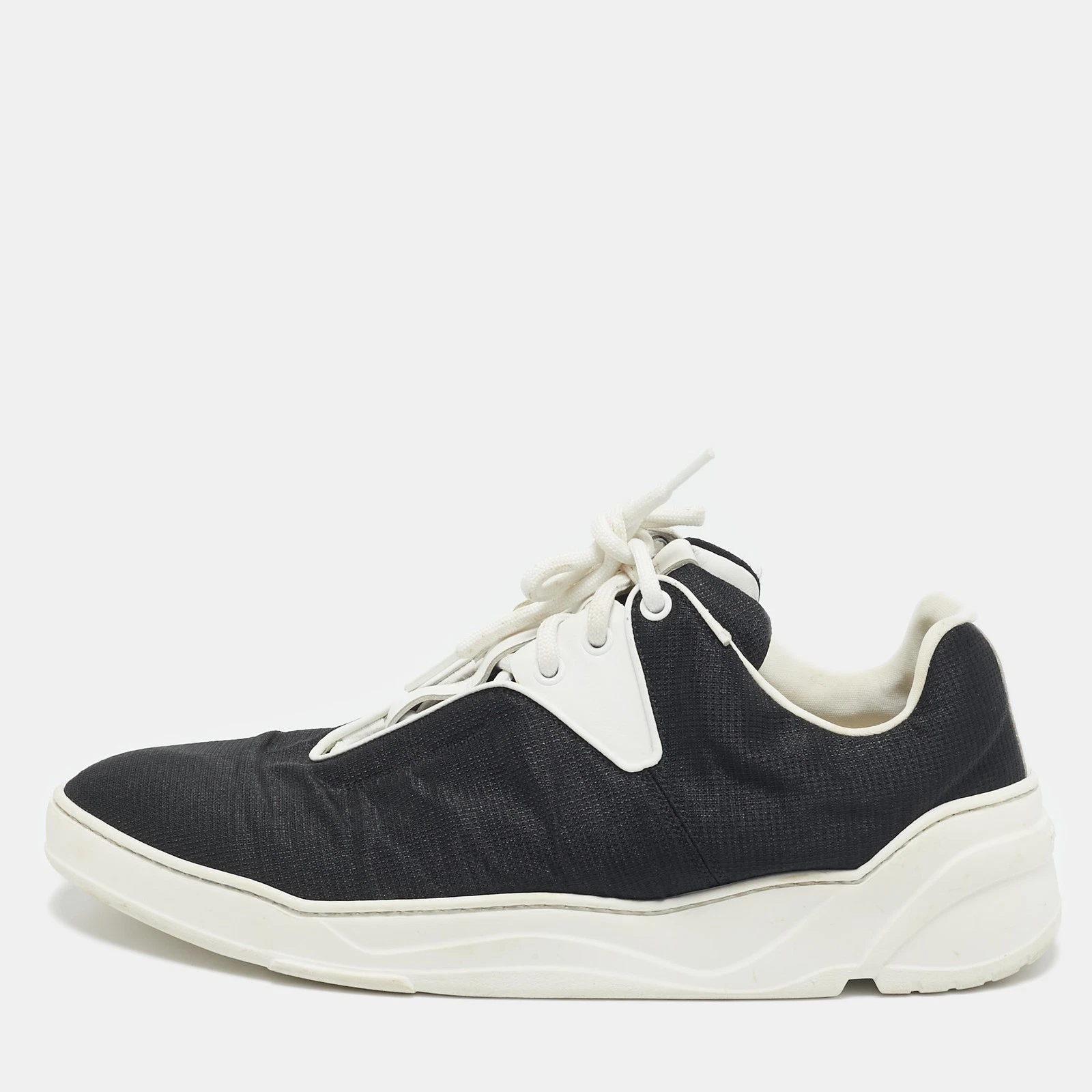 Baskets basses à lacets en tissu noir Dior Homme taille 44