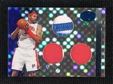 2006-07 Bowman Elevation Power Brokers Blue 1/4 Rasheed Wallace Triple Patch 2b6