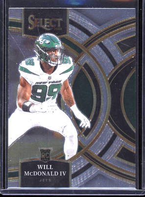 2023 Panini Select Premier Level Will McDonald IV #192 (RC)