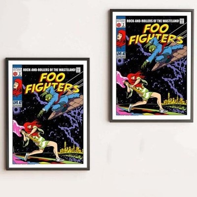 Foo Fighters Sayreville New Jersey Tour Poster May 2 2026