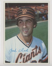 1980 Topps Super Gray Back Jack Clark #54 5hy