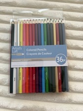 Colored Pencils by Artist's Loft 36pc Count Wood Multicolor New