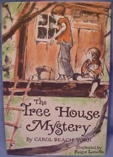 1973 THE TREE HOUSE MYSTERY CHILDRENS BOOK J108