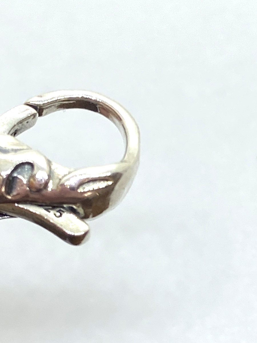 Vintage Silpada “Keep the Party Going” Sterling Silver / 925 CZ Charm Pendant View 5