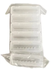 (6) QIAGEN 70mL Reagent Trough With Lid for R1 Position & SBS Plates 990554