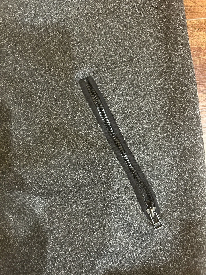 BROWNING Mens Vest Medium M Black Gray Polyester Fleece Outdoor Hunting Preppy - Image 3 of 4