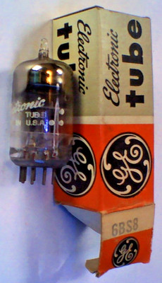 6BS8 NOS vacuum tube GE dual triode