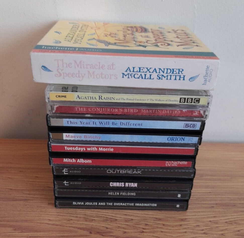 Audiobook CD Bundle / Job Lot 7 x Various Authors Audio Books eBay