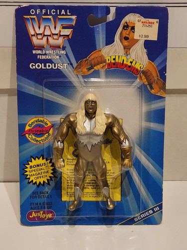 WWF Wrestling GOLDUST  1996 Just Toys Series 3 Ben...