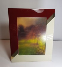 Portafoto Vintage Ottone Smaltato MB Italy Modernariato Stile Tura Barbi Rizzo