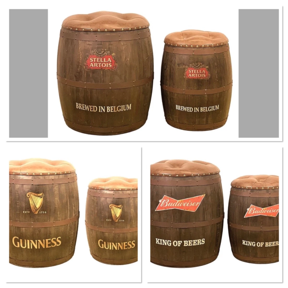 Budweiser bar sale stools for sale