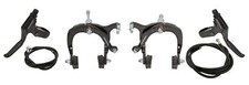 PROMAX BRANDED BLACK  BICYCLE ALLOY BRAKE SET FRONT & REAR.