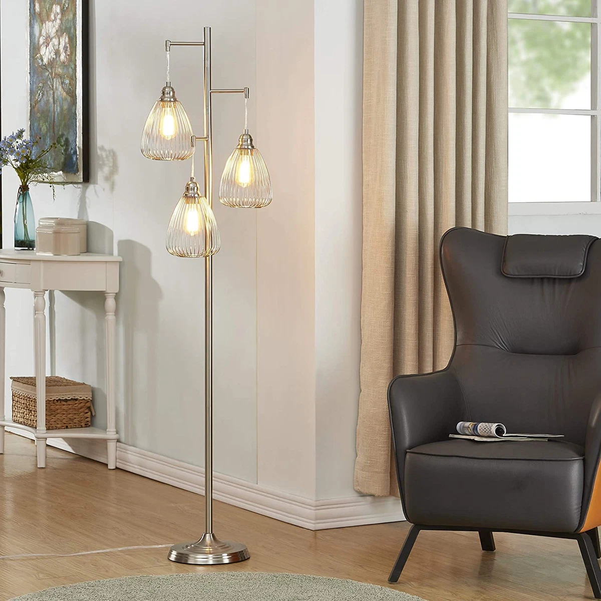 Rustic 2024 standing lamp