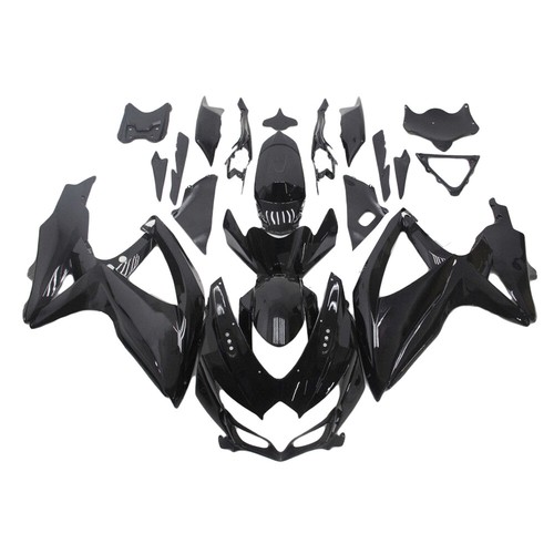 Suzuki GSXR 600-750 2008-2010 Matte Pearl White & Black