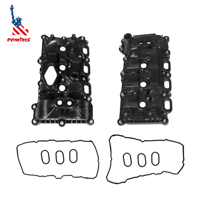 2Pcs Valve Covers Set for 2017-2020 Ford F-150 3.5L V6 Gas Turbocharged New