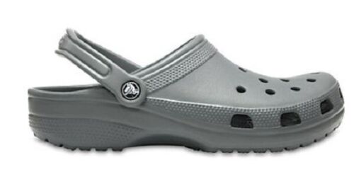 Crocs Classic Damen Herren Schuhe Clogs Hausschuhe Sandalen (Slate Grey) - Bild 1 von 1