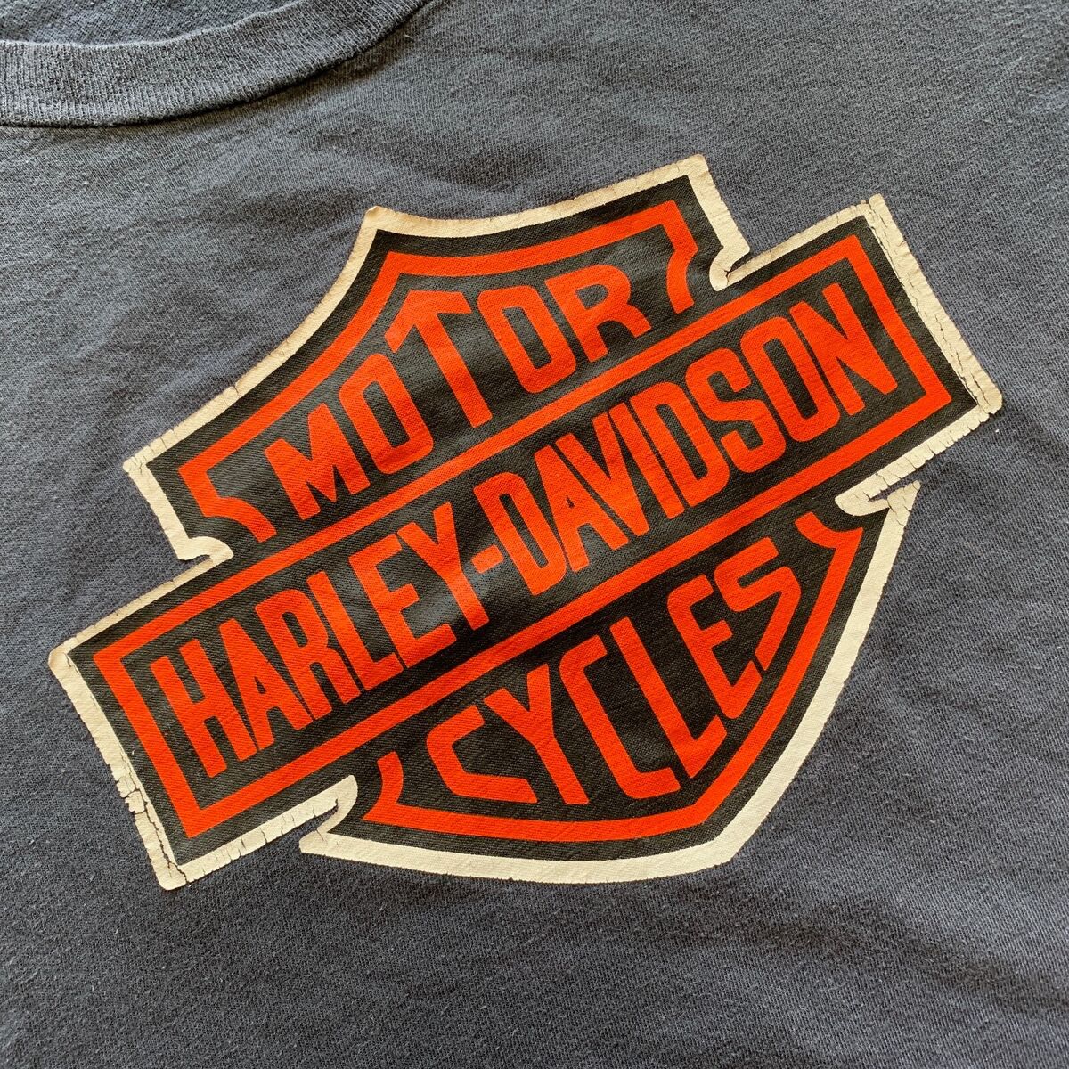 70s VINTAGE HARLEY DAVIDSON CLASSIC SHIELD LOGO T-SHIRT SZ 70s VINTAGE HARLEY DAVIDSON CLASSIC SHIELD LOGO T-SHIRT SZ