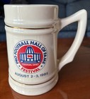 1985 Pro Football Hall Of Fame Festival Large Ceramic Mug Inductees Signatures  — photo 2