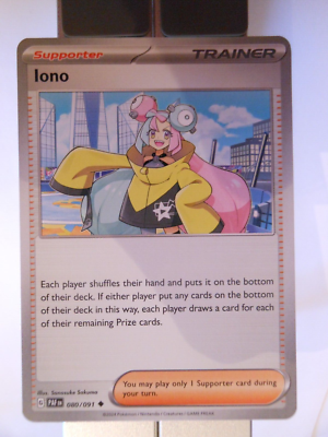 134PK80 - Iono - 80/91 - Paldean Fates (PAF) - Uncommon | eBay