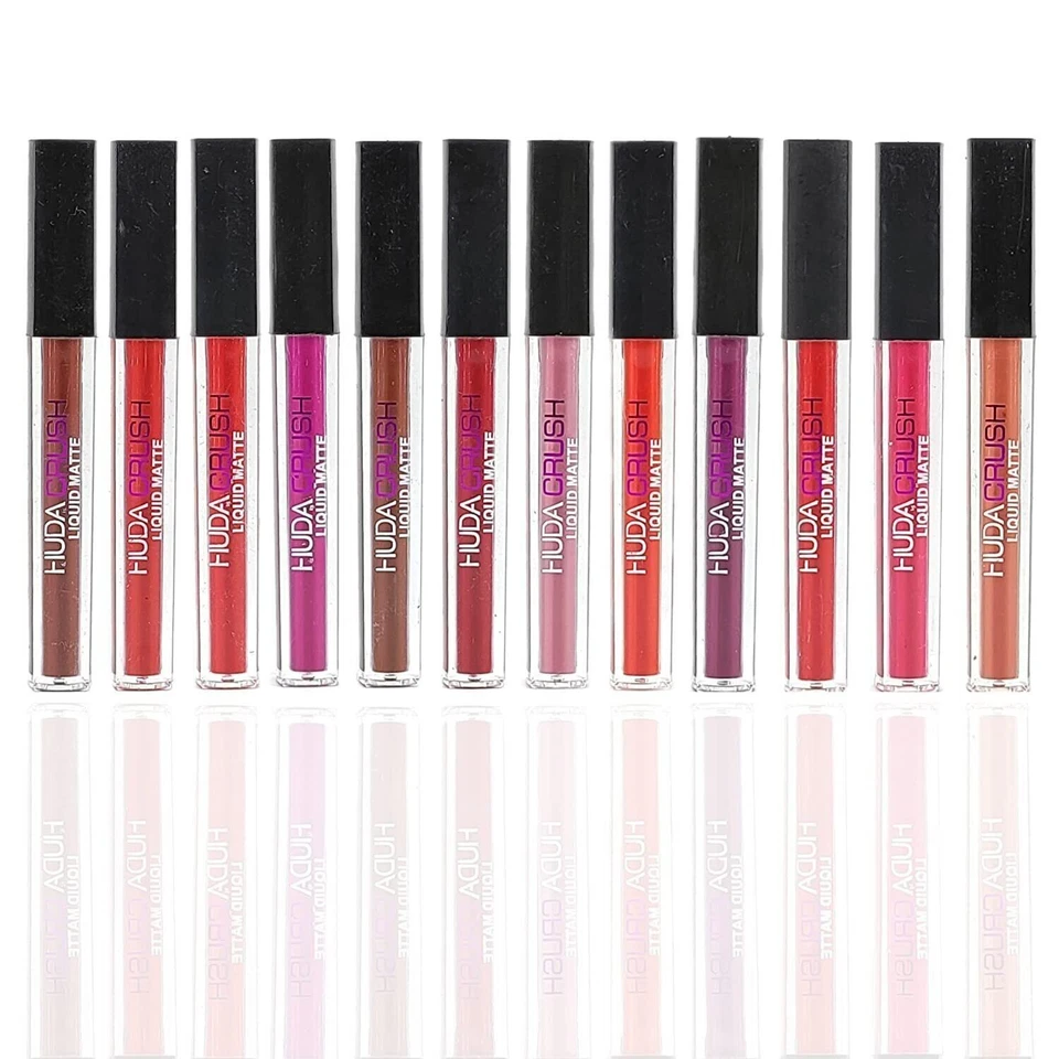 Sh.Huda HUDACRUSH Beauty Matte Finish, Combo Set for Women - 12Pcs - Image 3 of 3