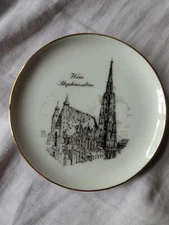 Hassenpflug Hadarbeit Wien Small Plate Trinket Stephansdom Vienna Austria