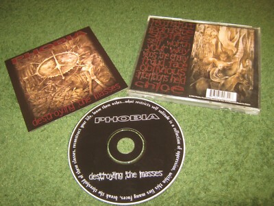 PHOBIA / DESTROYING THE MASSES【10\"レコード】 未使用 Phobia - Destroying The Masses