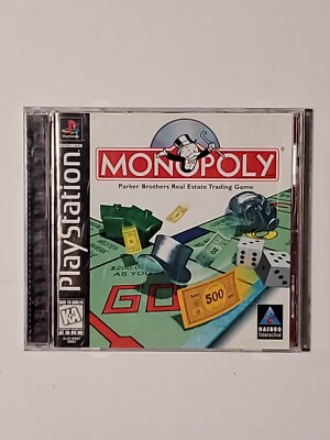 Monopoly - Sony PlayStation 1, 1998 PS1 - CIB - Tested