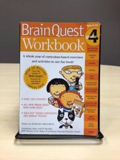 Brain Quest Workbook: Grade 4 Paperback by Barbara Gregorich NEW   